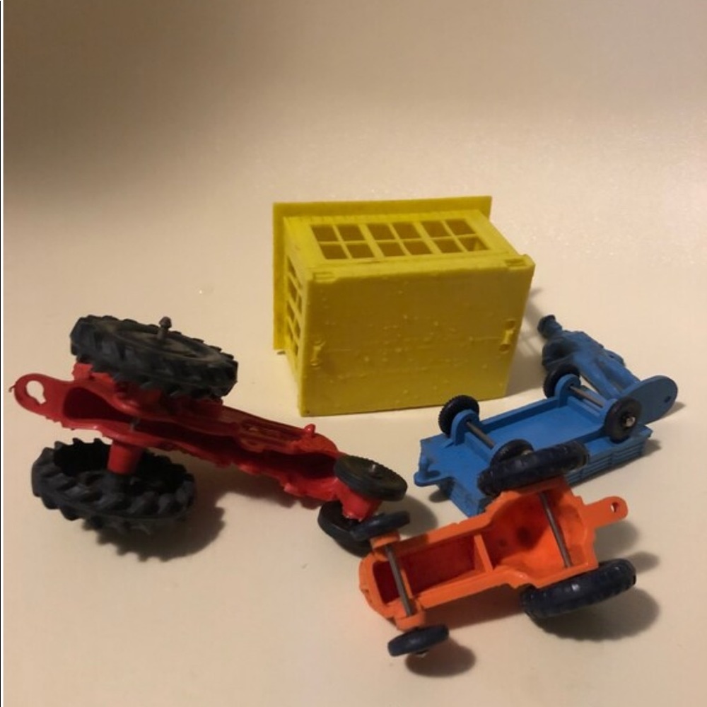Lot of vintage 1950s rubber Auburn farm toys - Picture 5 of 6